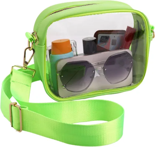 Vista 10 de yuanming Bolsa transparente aprobada para estadios, bolsa cruzada transparente, bolsas transparentes para estadios para mujeres