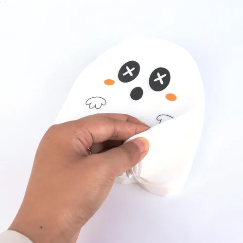 Vista 6 de Crazy Night Servilletas de Halloween para suministros de fiesta de Halloween, paquete de 50, servilletas de papel desechables de fantasma