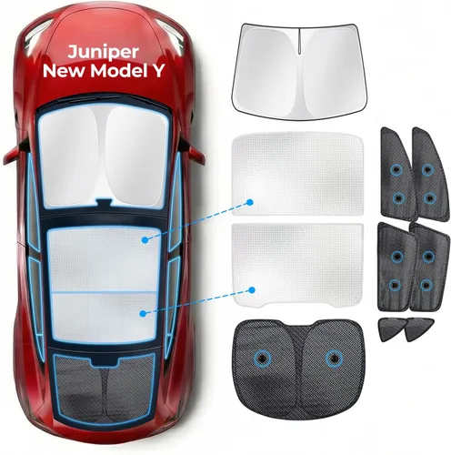 Vista 24 de Parasoles para ventanas de auto para bebé, 4 unidades de 20 x 12 pulgadas, adherencia estática, cubiertas para ventanas laterales, frontales