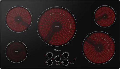 Vista 9 de Placa eléctrica de 2 quemadores de 110 V, quemador eléctrico enchufable, encimera y estufa integrada con control de perilla, 9 niveles de potencia