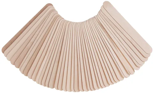 Perfect Stix Depresores de Lengua, No Estériles, 6", 500 Ct Senior, Paquete de 500ct, Marrón