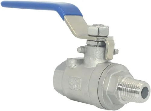 Vista 14 de DAN SPEED Válvula de bola de puerto completo macho x hembra S304 de acero inoxidable resistente para agua, aceite y gas, 1000WOG (1 pulgada)