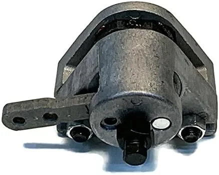 Vista 5 de Juego de freno de disco mecánico manual para carrito de Go Kart - Pinza, soporte, rotor