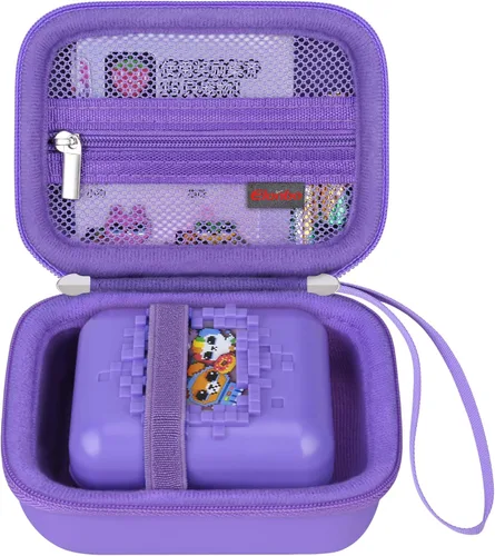 Vista 9 de Elonbo Estuche de transporte para Bitzee Digital Pet Interactivo Virtual Juguete, Mascotas Electrónicas Niños Juguetes Cubierta de Almacenamiento