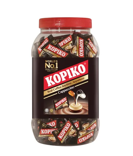 Vista 14 de Kopiko Caramelos de Café y Capuchino – Caramelos Duros de Sabor Audaz y Sabroso de Indonesia con Extracto de Café Real – Un Impulso Satisfactorio