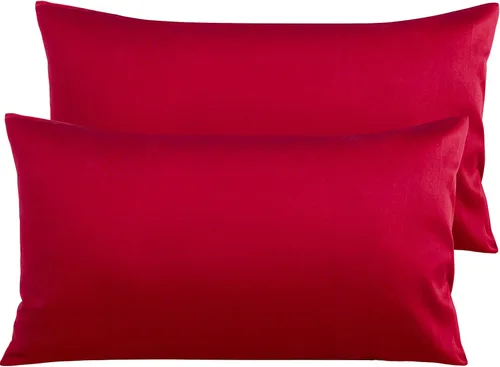 Vista 56 de NTBAY Fundas de Almohada de Algodón Egipcio Queen - Juego de 2, Fundas de Almohada de Algodón de 500 Hilos - Fundas de Almohada Suaves