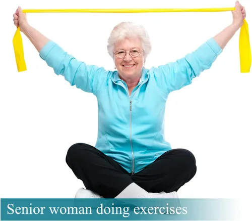 Vista 6 de Banda de resistencia a granel, bandas elásticas de entrenamiento para ejercicio, bandas elásticas portátiles amigables con la piel