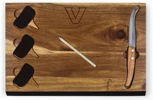 Vista 31 de PICNIC TIME NCAA NCAA - Juego de tablas de cortar y herramientas de queso de acacia Delio unisex para adultos