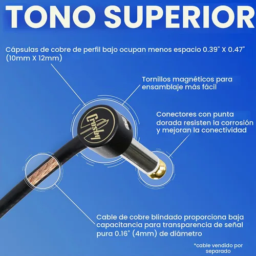 Vista 4 de Crosby Kit de cables de pedalera sin soldadura, no requiere pelado de cables, bobina de 5 pies para cables de conexión personalizados