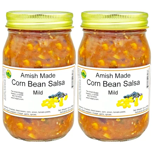 Vista 17 de Arndts Fudgery Amish Made Salsa Tarros de 2-16 onzas (manzana mediana)