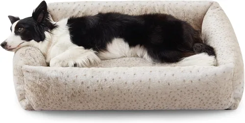 Vista 18 de JOEJOY Cama para Perros Pequeños para Perros Pequeños, Cama para Mascotas de Forro Polar de Pana Suave Premium Ortopédica Lavable con Funda