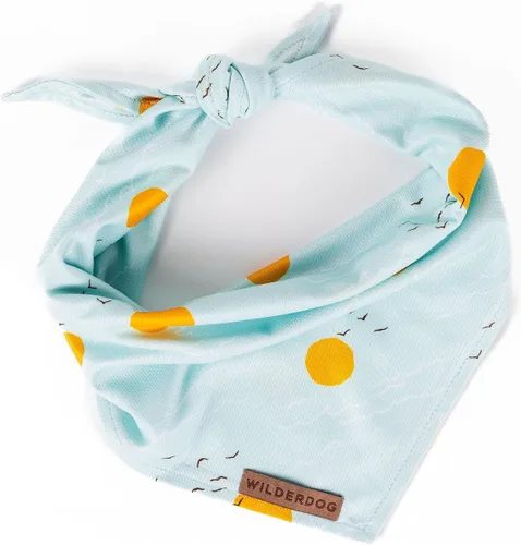 Vista 36 de Wilderdog Bandana para perro con material ligero de malla de mezcla de poliéster de secado rápido en agave