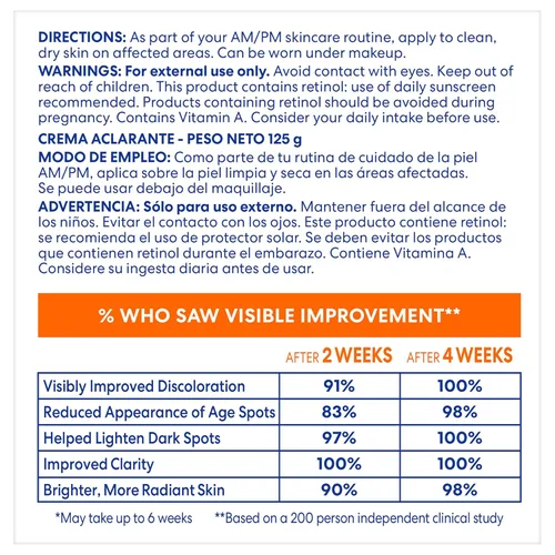 Vista 14 de Palmer's Skin Success Crema Antimanchas Desvanecedora para Piel Seca, 4.4 Onzas