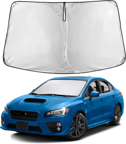 Vista 110 de EcoNour - Parasol plegable para parabrisas de Toyota Tacoma 2016-2025 2026, accesorios para camioneta de 2 puertas y 4 puertas, protector de visera
