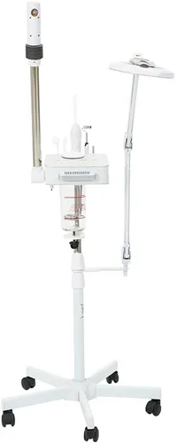 Vaporizador de ozono facial 4 en 1 con luz LED de aumento, alta frecuencia y terapia de aroma galvánico por SKINACT