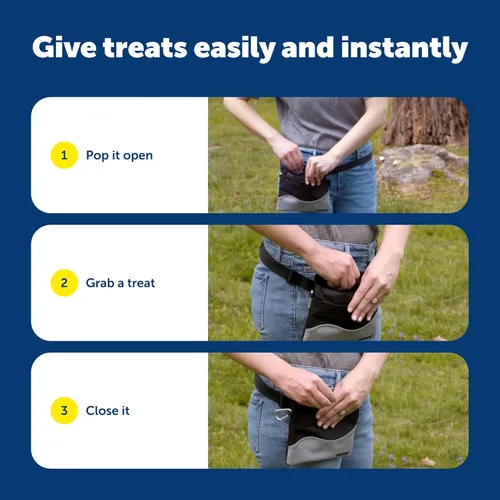 Vista 5 de Bolsa deportiva PetSafe para llevar premios, talla única , Negro