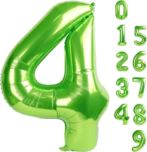 Vista 152 de Globos de números 0 de 40 pulgadas, globos negros de números para números 10, 20, 30, 40, 50, 60, 70, 80, 90, 100, globos de números 10, 20, 30, 40