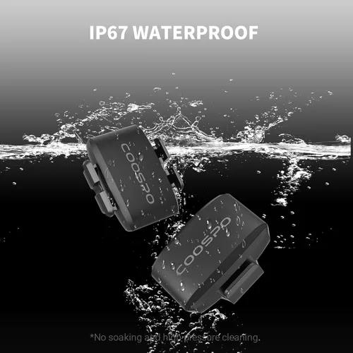 Vista 7 de COOSPO Bike Speed/Cadence Sensor BK9 for Indoor/Outdoor Cycling, Bluetooth 5.0 ANT+ Wireless Cycling RPM Cadence Sensor,Compatible with Cycling