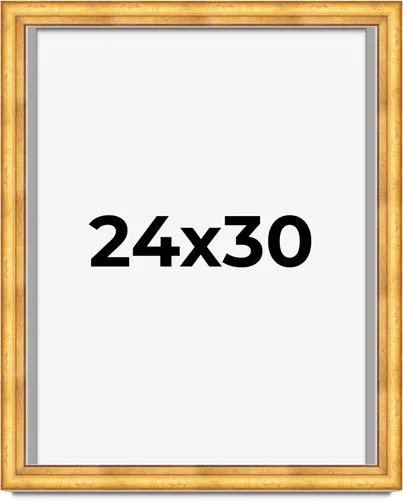 Vista 228 de Caja de sombra de 5 x 5 pulgadas, marco de exhibición biselado de hoja dorada Madera maciza 1.75 pulgadas de profundidad 1.75 pulgadas