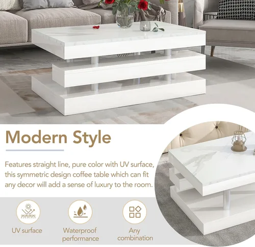 Vista 188 de Mesa auxiliar elevable, mesa auxiliar multifuncional con estantes abiertos, mesa de comedor moderna para sala de estar, oficina en casa (negro #004)