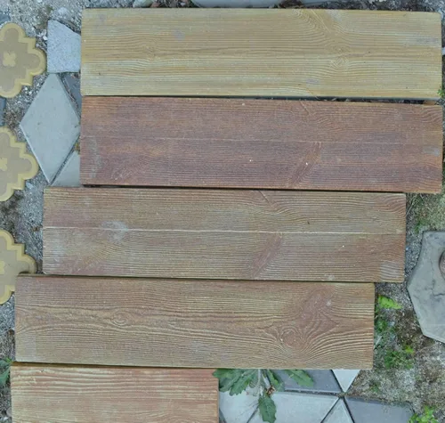 SvitMolds Vendido 2 Moldes de hormigónTerraza Tablero Hormigón Molde de Jardín Paso de Piedra de Madera Camino Patio S10