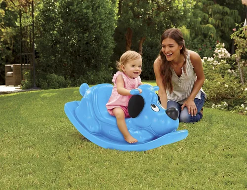 Vista 2 de Little Tikes Rockin' Puppy - Azul, Pequeño