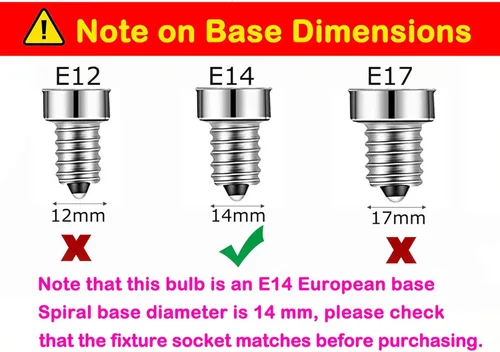 Vista 3 de Bombilla LED con forma de vela de filamento E14, bombilla de base europea E14, blanco neutro 4000 K, equivalente a 4000 lúmenes, 40 W
