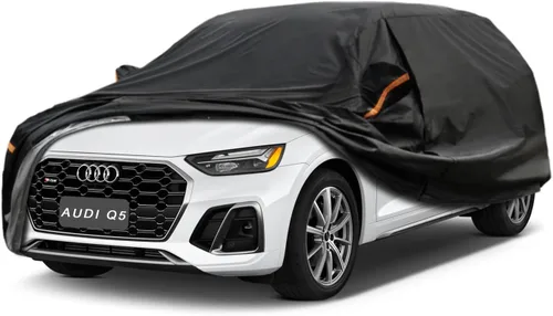 Vista 50 de GUNHYI Funda para SUV de 6 capas con ajuste personalizado para BMW X1 (2010-2025) Impermeable para todo tipo de clima, protección resistente