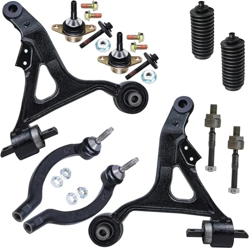 Vista 185 de Detroit Axle - Kit de brazos de control de extremo delantero RWD para cargador Chrysler 300 Dodge Challenger 11-19, brazos de control