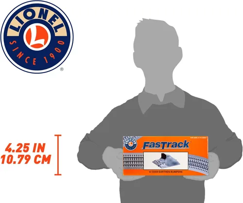 Vista 9 de Lionel Parachoques eléctrico de tierra FasTrack, calibre O