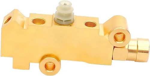 PV4 172-1361 Válvula dosificadora de latón freno de disco/disco, válvula de combinación de dosificación compatible con Ford Chevy Mopar