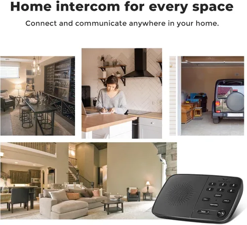 Vista 5 de Hosmart UltraSpeak Pro Intercomunicadores inalámbricos para el hogar, 2025 Intercomunicador bidireccional en tiempo real, sistema