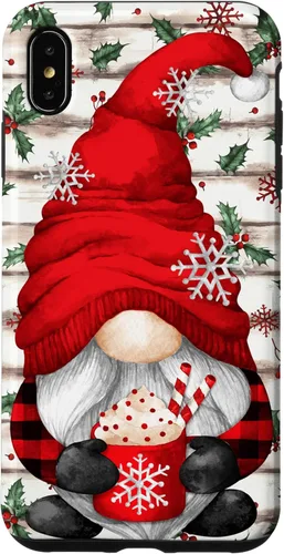 Vista 11 de Cute Christmas Gnome for Women with Hot Cocoa Mug for Xmas Case for iPhone 17