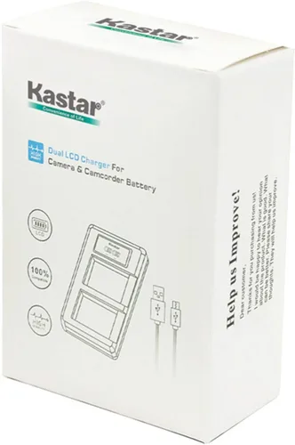 Vista 5 de Kastar Cargador dual LCD USB para batería Canon LP-E6 LP-E6N, cargador Canon LC-E6 LC-E6E y Canon EOS 5DS, EOS 5DS R, EOS 5D Mark II, EOS 5D Mark