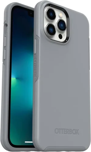 Vista 3 de OtterBox Symmetry Series - Funda para iPhone 13 Pro Max y iPhone 12 Pro Max, negro