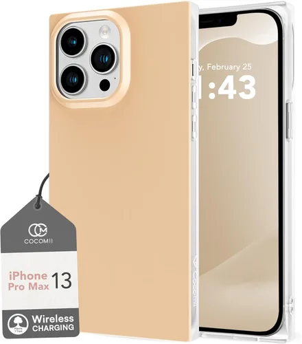 Vista 38 de Cocomii - Funda rectangular compatible con iPhone 13 Pro - Color sólido, tonos de moda, brillante, para mujeres, niñas, hombres, funda protectora