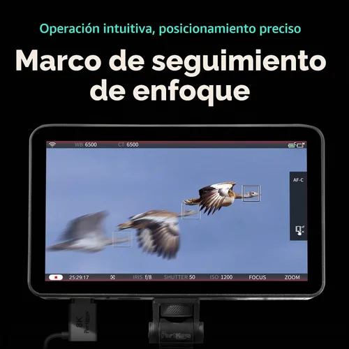 Vista 6 de Portkeys LH7P Monitor de Campo de Cámara de 7 pulgadas Control Inalámbrico
