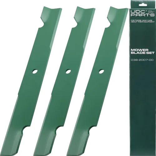 Vista 54 de UDC Parts 532173921 cuchillas de cortacésped para Husqvarna 48 pulgadas 173921 YTH2348 GTH2548 YTH2148 2748GLS YTH2448 YTH2748 YTH1848XP 532 17