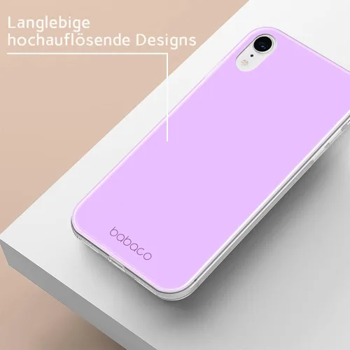 Vista 5 de ERT GROUP Babaco - Carcasa para iPhone XR de Apple, diseño clásico 006, adaptado de forma óptima a la forma del teléfono móvil, hecha de TPU