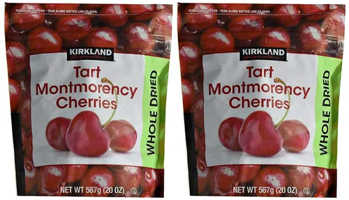 Kirkland Cerezas naturales secas Signature de 20 onzas (bolsas de 20 onzas (paquete de 2)