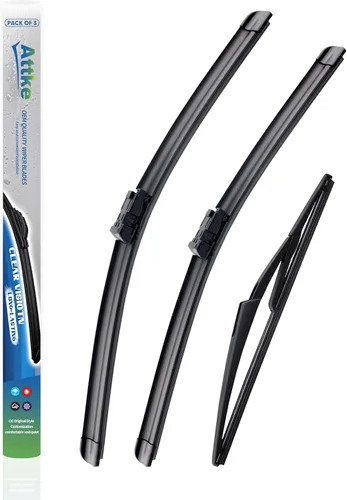 Vista 8 de 3 escobillas 22" + 22" limpiaparabrisas frontal + 16" limpiaparabrisas trasero para Lincoln Navigator 2009-2016/Ford Expedition 2009 2010 2011 2012