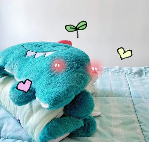 Vista 6 de Saco de dormir de dinosaurio para niños, bolsas de animales, saco de dormir, cómodo, acogedor, compacto, para todas las estaciones, saco de dormir