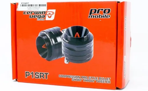 Vista 9 de Cerwin Vega P1SRT Tweeter de bocina de titanio de 1 pulgada y 100 W máximo50 W RMS negro