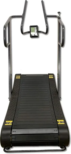 Vista 3 de SB Fitness Equipment CT400 Cinta de Correr Curvada Comercial Autogenerada para Ejercicio y Entrenamiento con 3 Niveles de Resistencia y Pantalla