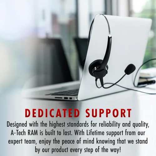 Vista 6 de A-Tech 8GB DDR5 4800MHz PC5-38400 CL40 UDIMM 1.1V sin ECC sin búfer DIMM 288-Pin PC de escritorio PC/computadora RAM módulo de actualización