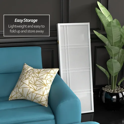 Vista 21 de Pantalla Shoji corta de doble cruz de 4 pies - Negro - 6 paneles