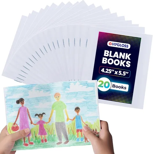 Vista 12 de Hygloss Products Inc., HYG77640. Mini libros luminosos, paquete de 10 unidades de colores varios