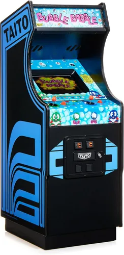Vista 10 de Quarter Arcades Bad Dudes Vs. DragonNinja Mini Arcade – 1/4 Scale Data East Collector’s Cabinet with Original ROM, USB-C Power – Retro Beat-'Em-Up
