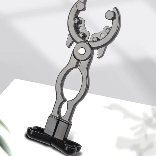 Vista 2 de Kadimendium Llave de tanque de gas Llave de válvula reductora de presión de cilindro Herramientas manuales profesionales Llave de cilindro de gas