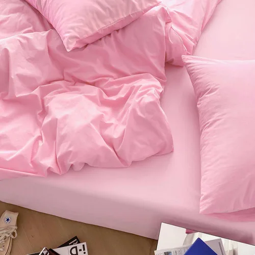 Vista 5 de Nanko Juego de funda de edredón de tamaño matrimonial, juego de ropa de cama de microfibra ligera de lujo con lazos de cremallera, juegos de ropa